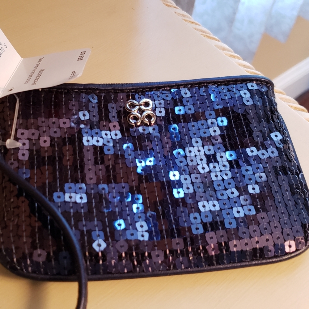 Coach sequins wristlet